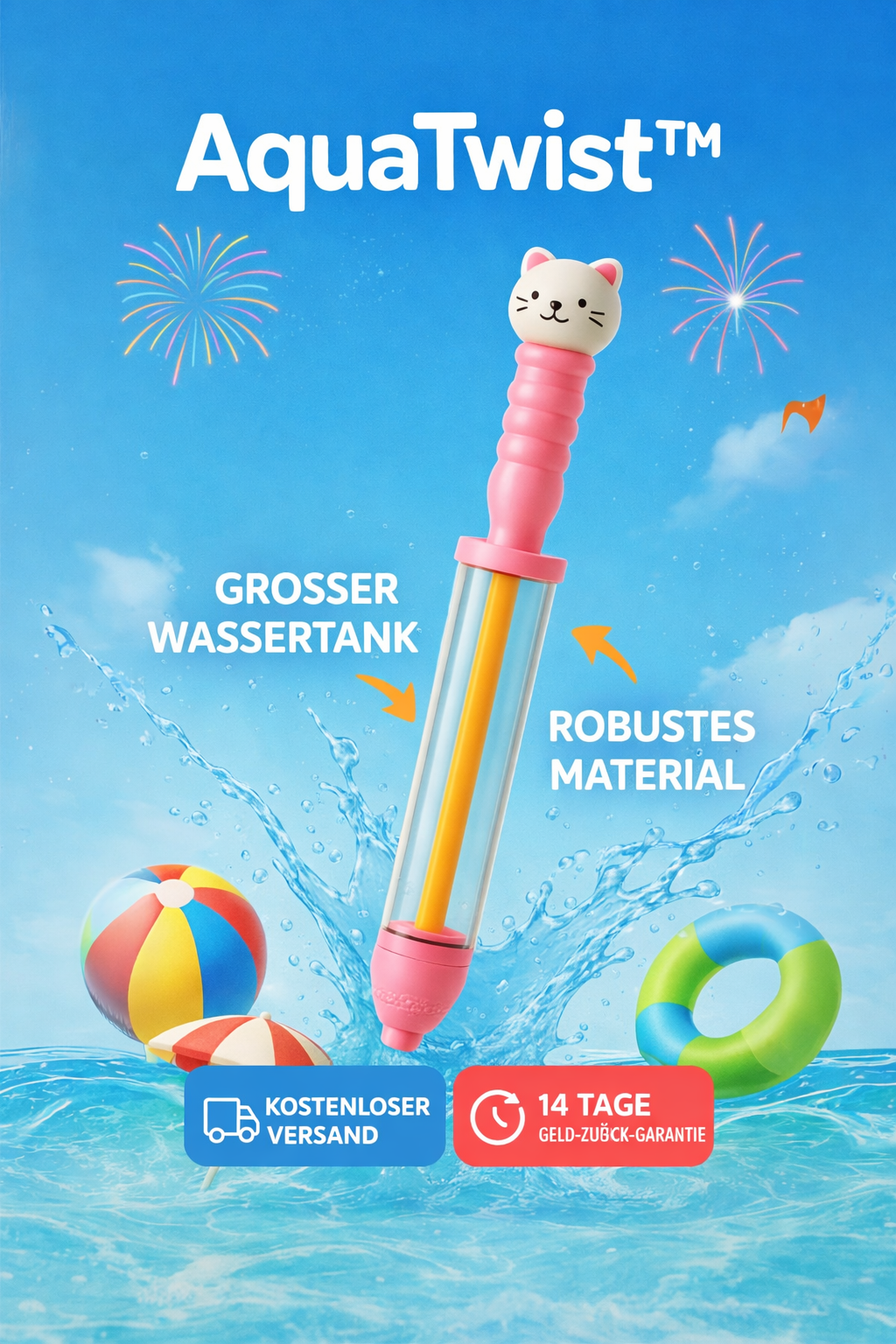 AquaTwist™ Wasserpistole